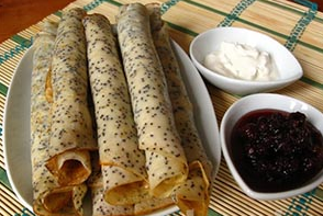 маковые блины